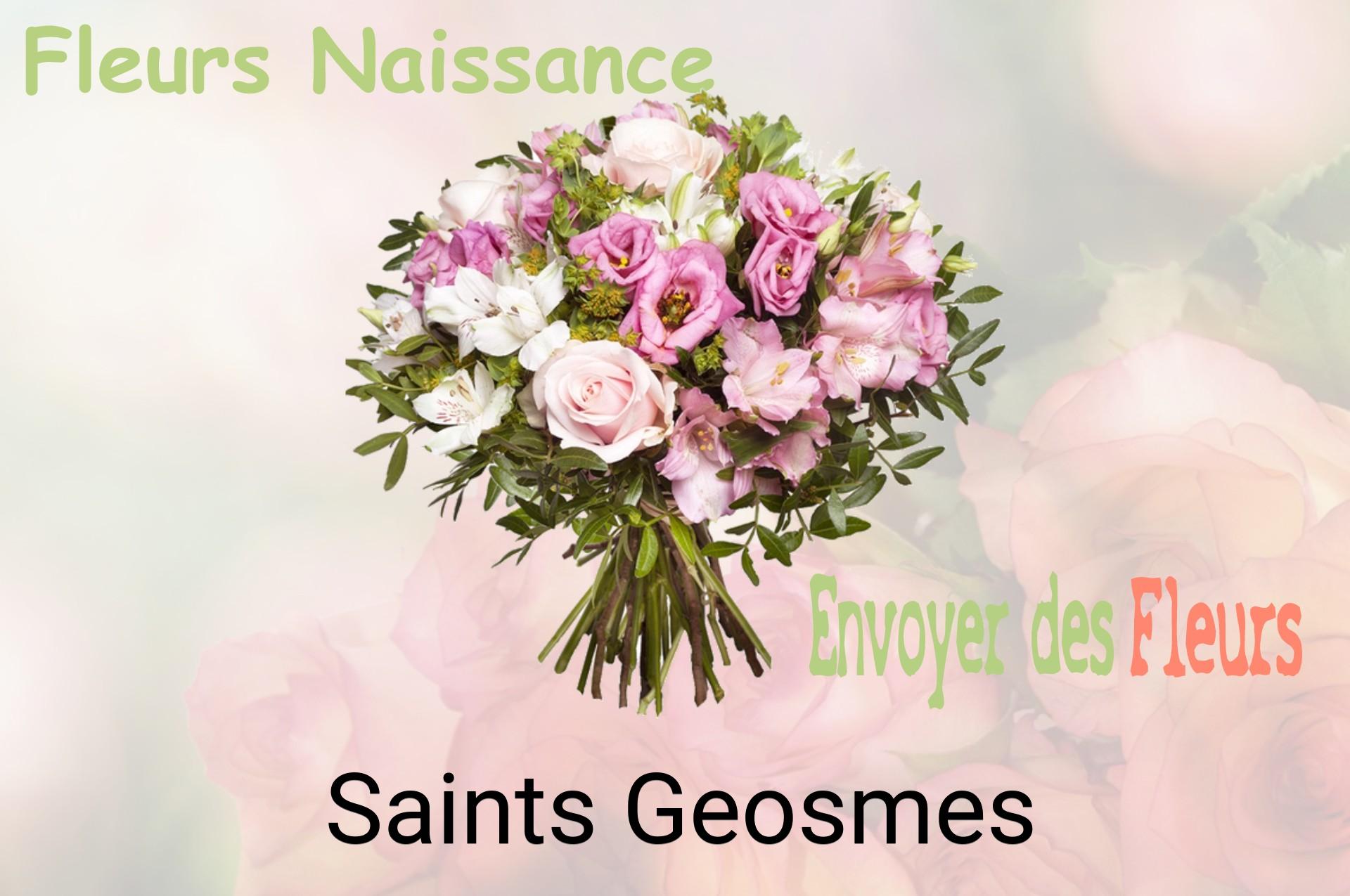 Bouquet de fleurs de naissance livré à Saints-Geosmes